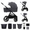 KINDERKRAFT Kombikinderwagen Nea 2 2in1 Dark Grey