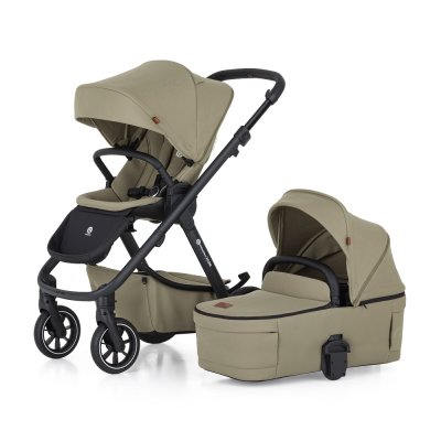 PETITE&MARS SET Kočárek 4v1 ICON Mossy Green XXL RWS + CBX By CYBEX Aton B2 i-Size