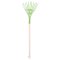 Bigjigs Toys Garten Rechen für Laub, grün