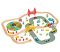 Bigjigs Rail Caminho de Ferro de Madeira com Campo 80 peças