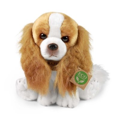 Rappa Câine de pluș Cavalier King Charles Spaniel 28 cm ECO-FRIENDLY