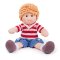 Bigjigs Toys Tygdocka Harry 28 cm
