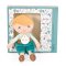 Doudou Jolijou Punčka Jules 16 cm zelena