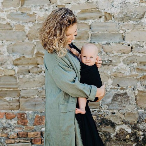 BOBA Baby carrier / scarf Classic Wrap - Black