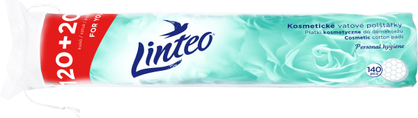 3x LINTEO Discos de algodón Linteo 120 + 20 uds.