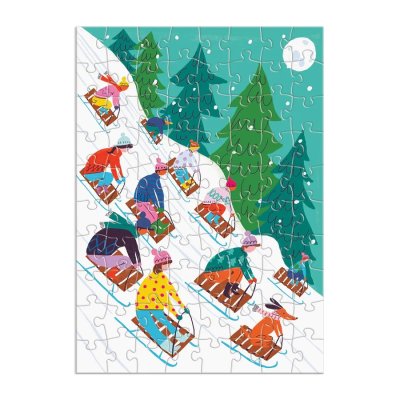 Calendario dell'Avvento Puzzle Galison 12 in 1