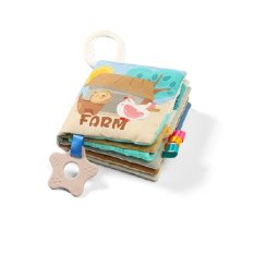 BABYONO Livre sensoriel Ferme 0m+