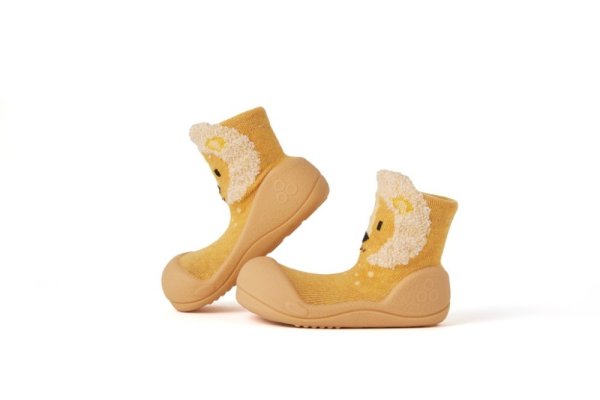 ATTIPAS Botičky Zootopia Lion A22ZO Yellow XL vel.22,5, 126-135 mm