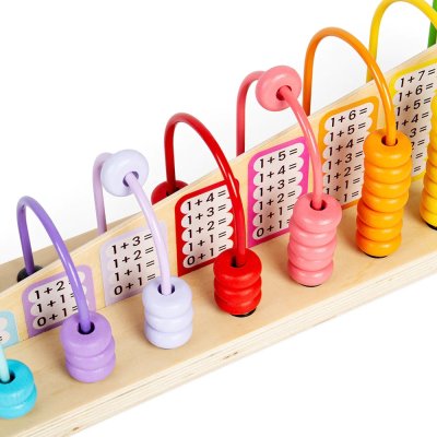 Boulier arc-en-ciel Bigjigs Toys
