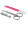 BABYONO Set Babypflege Maniküre rot
