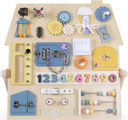 2Kids Toys Activity board Placa Sensorial Casa