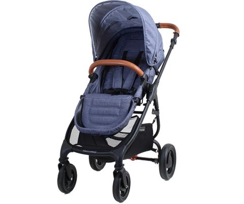 VALCO BABY Kočárek sportovní Trend 4 Ultra Denim + PETITE&MARS fusak Jibot ZDARMA