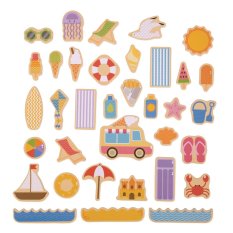 Bigjigs Toys Magnesy wakacje nad morzem