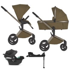 ANEX Poussette combinée Flo Astra + CYBEX Aton B2 i-Size + base