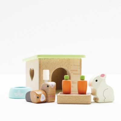 Le Toy Van Set Kaninchen und Meerschweinchen