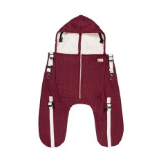 Monkey Mum® Isoleringspåse i softshell med päls till barnvagn eller bärselen Carrie - Katt