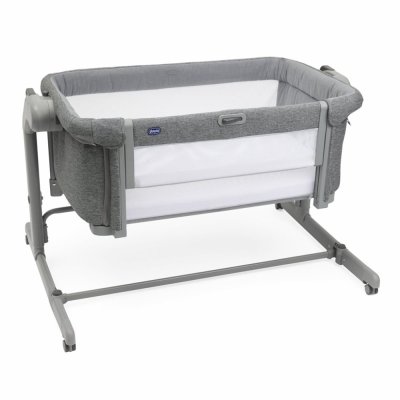 Berço CHICCO Next2Me Magic Evo - Cinza Escuro