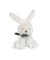 Doudou Pluszowy króliczek z chustką 12 cm