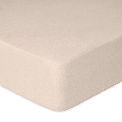 BABYMATEX Wasserdichtes Spannbettlaken 60x120 cm beige