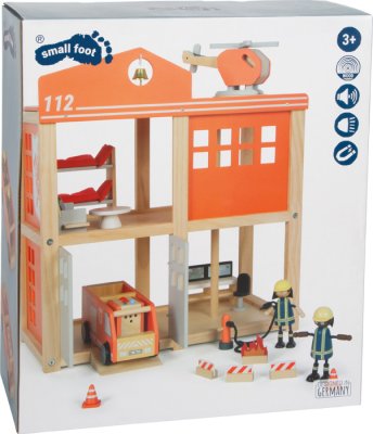 small foot Große Feuerwehrstation mit Zubehör