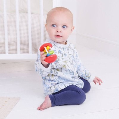 Bigjigs Baby Rammelaar regenboogrol