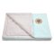 Coperta doppia MAZLÍK BAMBÙ Outlast® - menta chiaro/grigio chiaro