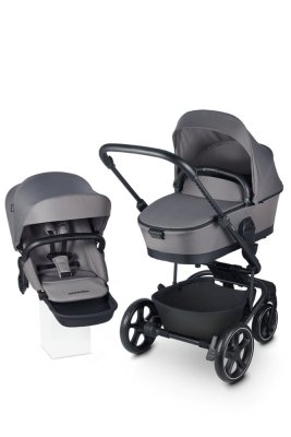 EASYWALKER SET Kinderwagen 4in1 Harvey⁵ Pebble Grey XXL RWS + CYBEX Aton B2 i-Size