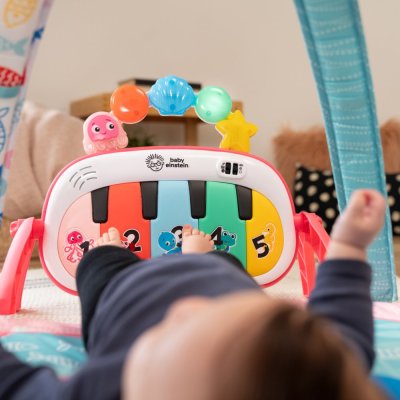 BABY EINSTEIN Spieldecke mit Aktivitäten 4-in-1 Kickin' Tunes™ Jellyfish Jamboree™ 0m+