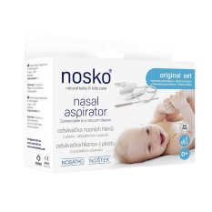 Conjunto de porta-objetivas para aspirador nasal NOSKO 0m+