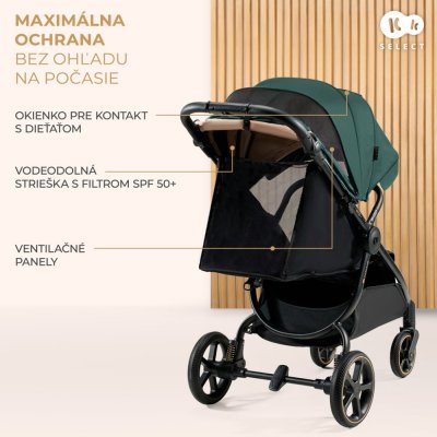 KINDERKRAFT SELECT Sportkinderwagen Mitzy Jade Green