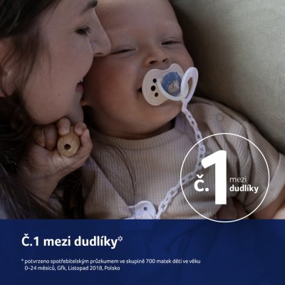 LOVI Schnuller Silikon dynamisch Night&Day 6-18m 2St Junge