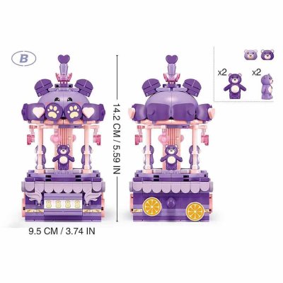 Sluban Pleyerid M38-P8027 Manège avec animal B Ours