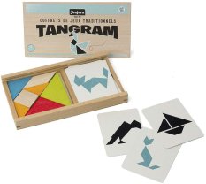 Jeujura Tangram mit Vorlagen