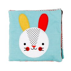 Petit Collage Książeczka materiałowa z króliczkiem