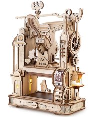 RoboTime 3D houten mechanische modelbouwset Drukpers