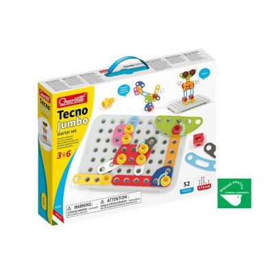 Quercetti Zestaw Konstrukcyjny Tecno Jumbo Starter Set