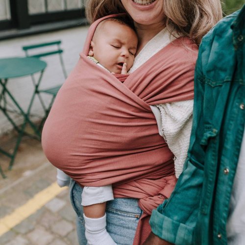 BOBA Baby carrier / scarf Classic Wrap - Pink