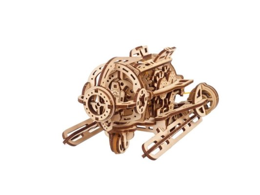 Ugears Drewniane Puzzle Mechaniczne 3D Steampunkowa Łódź Podwodna