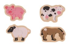 Bigjigs Toys Easy Farm Animals Puzzle
