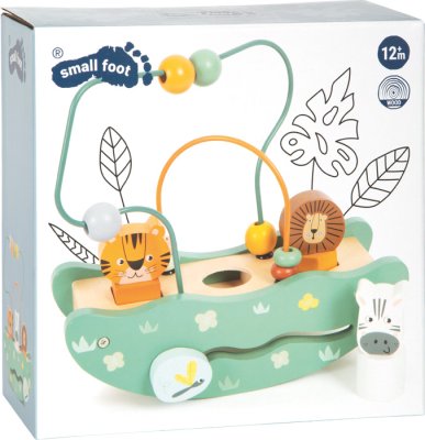 small foot Motorik Labyrinth mit Schaukel Safari