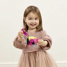 Rainbow Little Miss Chatterbox Keyring