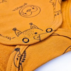 Body t-shirt slip IMPRESSÃO Outlast® - animais de mel