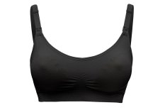 MEDELA Biustonosz ciążowy i do karmienia ultra Keep Cool™, czarny XXL