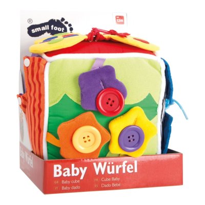 small foot Plüsch Spielwürfel für die Kleinsten