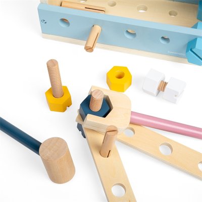 Bigjigs Toys Werkzeugkasten 2 in 1