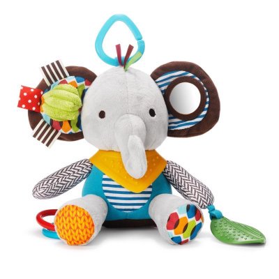 SKIP HOP Aktywna zabawka na pierścieniu C Bandana Buddies Słonik 0m+