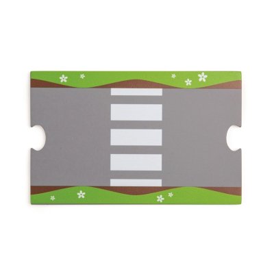 Bigjigs Rail Caminho de Ferro de Madeira com Campo 80 peças