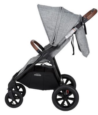 VALCO BABY Kočárek sportovní Sport Trend 4 Black Grey marle + PETITE&MARS fusak Jibot ZDARMA
