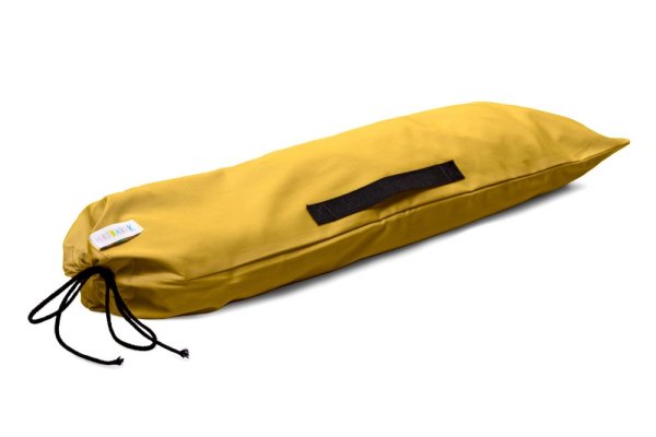 Závěsná textilní houpačka hořčicová HOJDAVAK JUNIOR