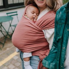 BOBA Baby carrier / scarf Classic Wrap - Pink